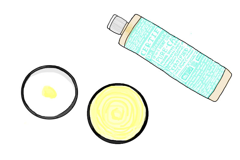 Kiehl's Imperial Body Balm & Dr. Bronner's Magic Soaps