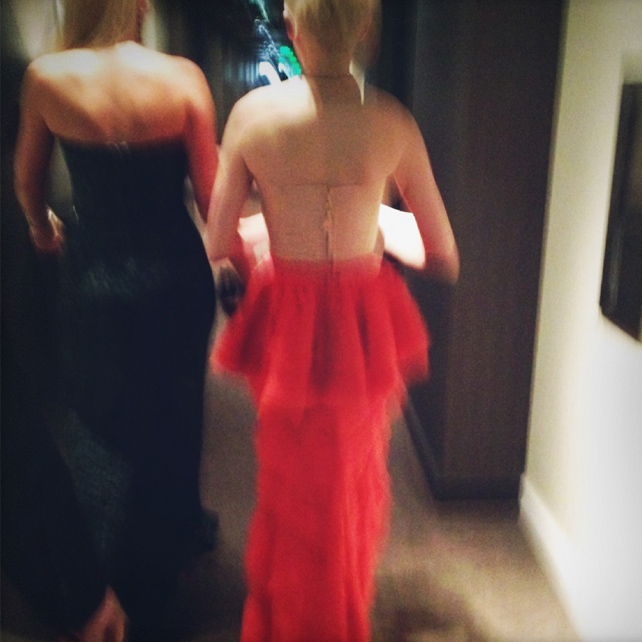 Michelle Williams & Natalie Portman's Oscar Prep