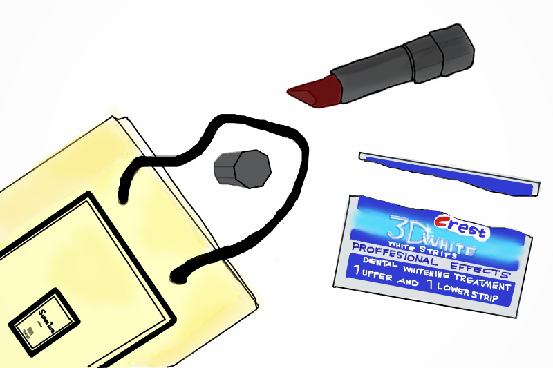 Serge Lutens Lipstick & Crest Whitestrips