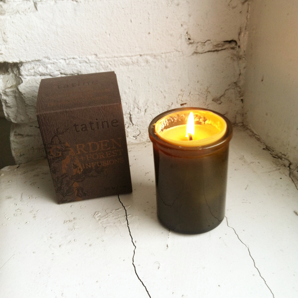 Tatine Black Hemlock and Green Jasmine Candle