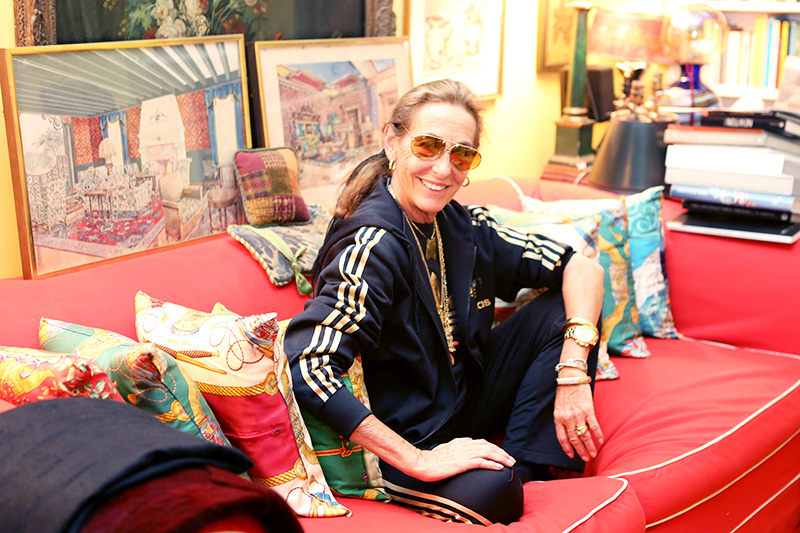 Carlyne Cerf de Dudzeele, Stylist