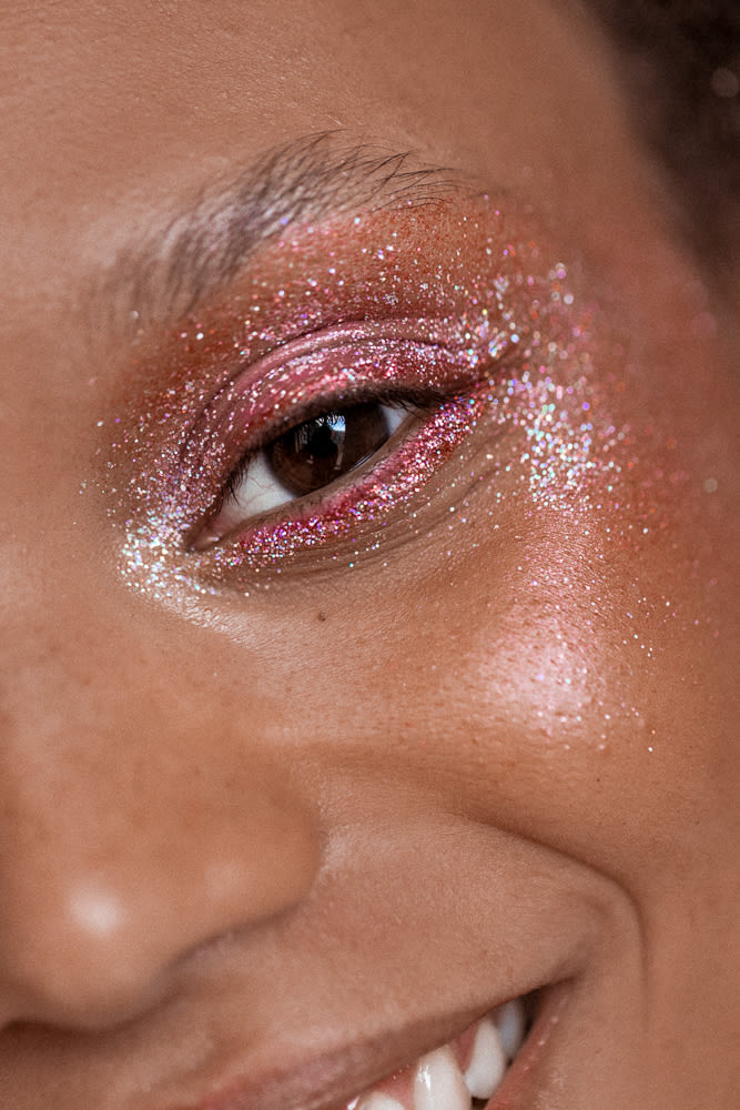 Five Glitter Makeup Looks To Try Into