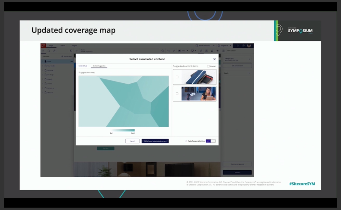 Sitecore AI Content Suggestions Improve coverage updated coverage