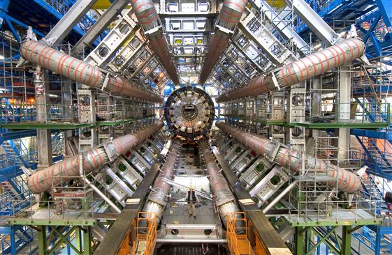 Large Hadron Collider, the world’s largest and most powerful particle accelerator. Its 27km ring of superconducting magnets is chilled to ‑271.3°C - colder than space.