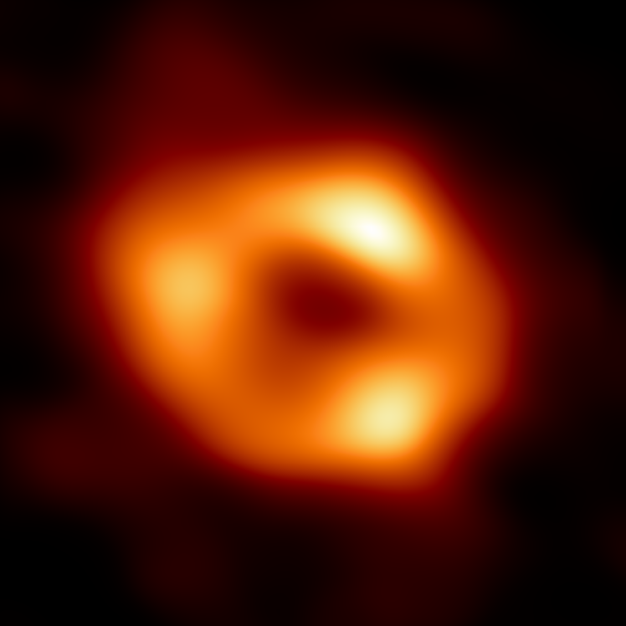 First image of the black hole at the centre of the Milky Way