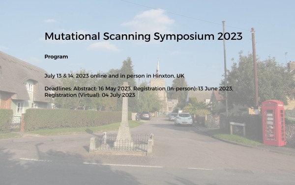 BBI Event - Mutational Scanning Symposium 2023