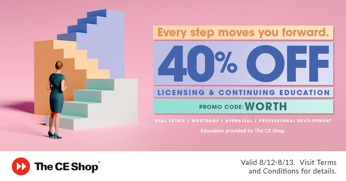 40% off CE Shop code WORTH