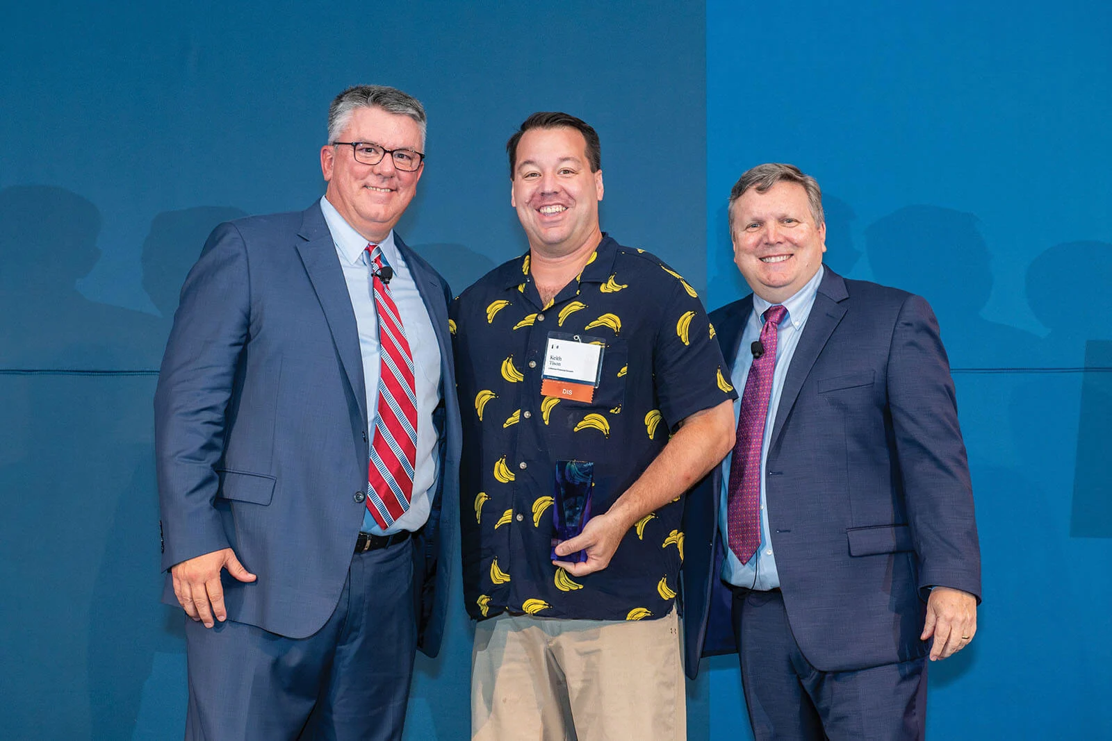 Left to right: Ed Youmell, Keith Tison, Larry Hazzard