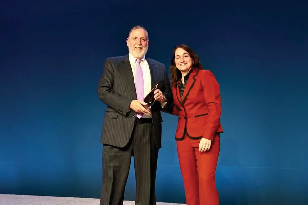 Doug Dubitsky, Certified Financial Services, with Leyla Lesina