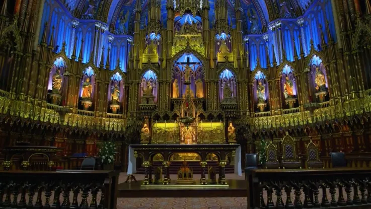 Chairman's and President's Council - Interior of a cathedral in montreal