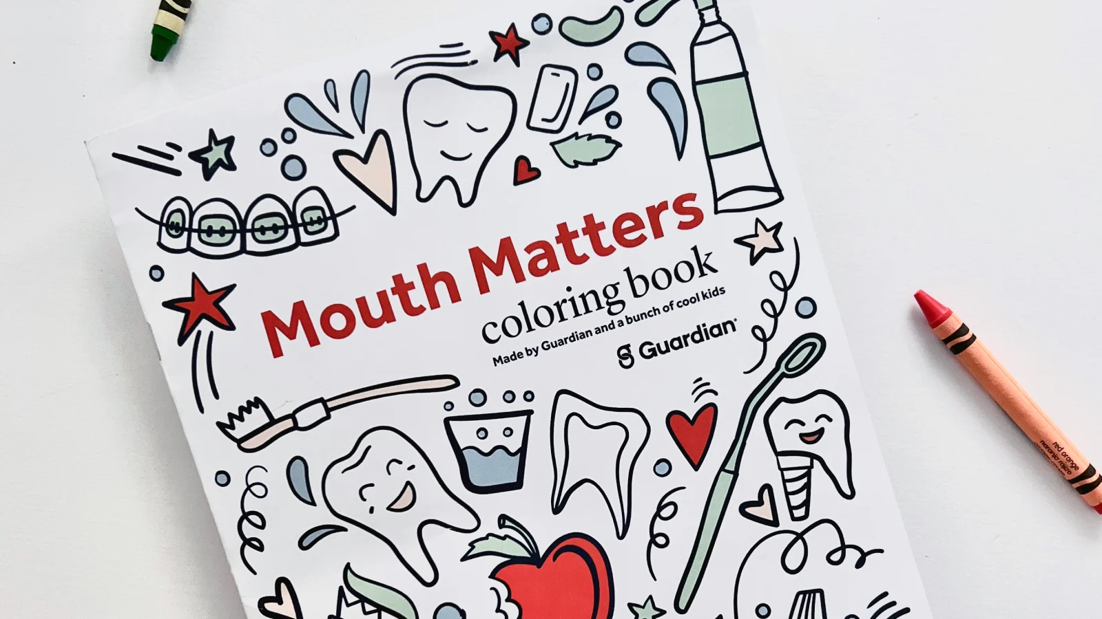 Mouth matters coloring book