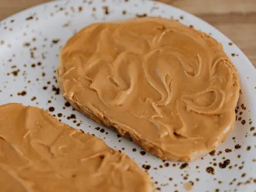 Peanut butter on bread