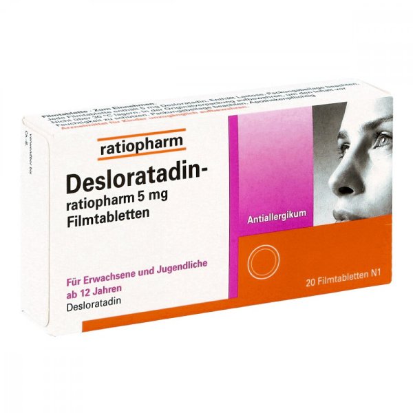 Desloratadin ratiopharm 5 mg Filmtabletten