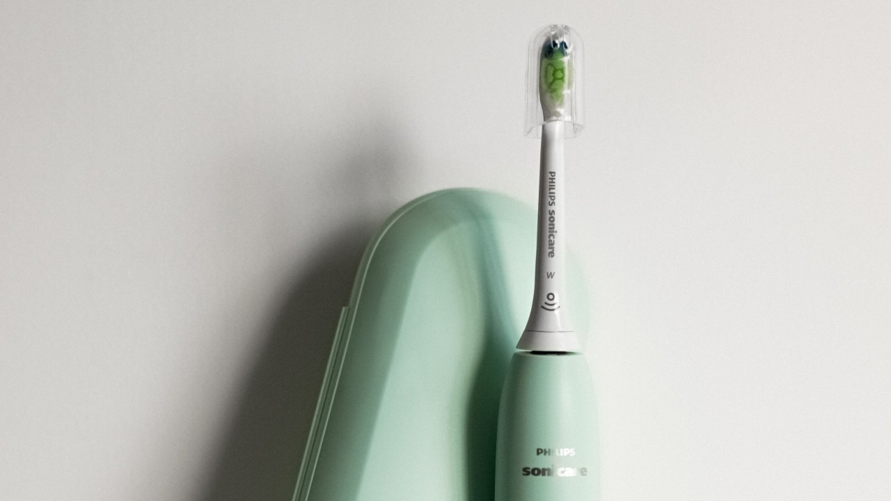 Eine Philips Sonicare Zahnbürste