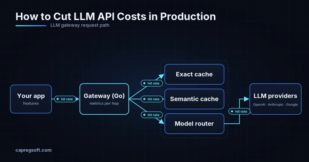 How to Cut LLM API Costs in Production (With Go Code)
