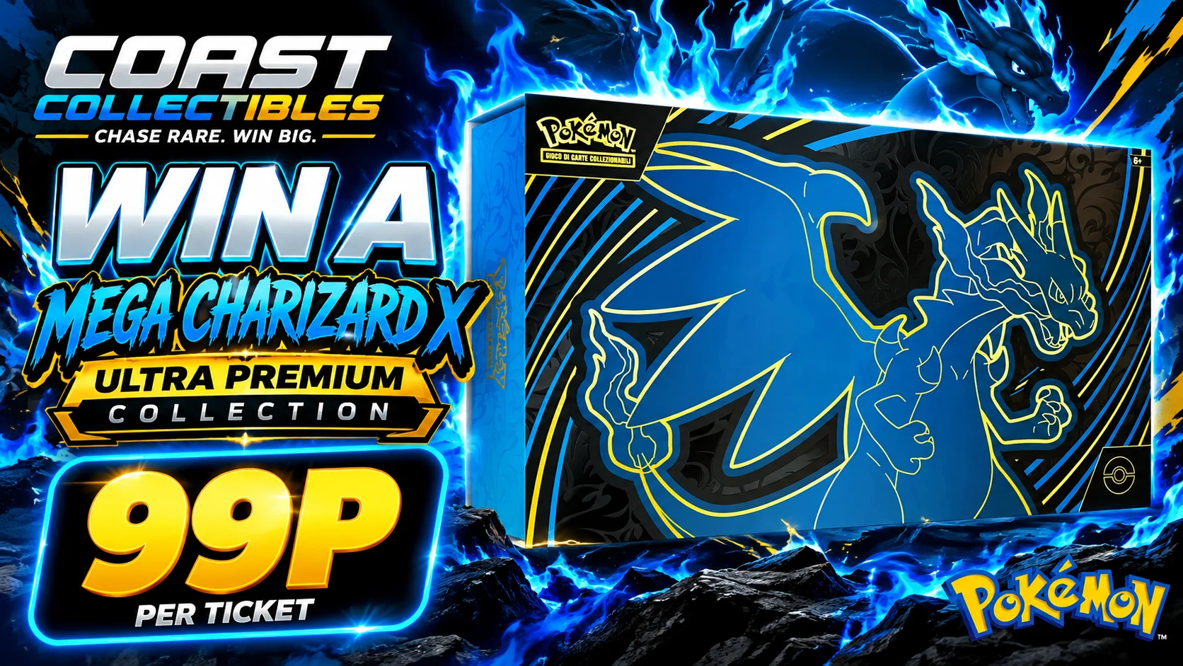 Pokémon Mega Charizard X ex Ultra-Premium Collection