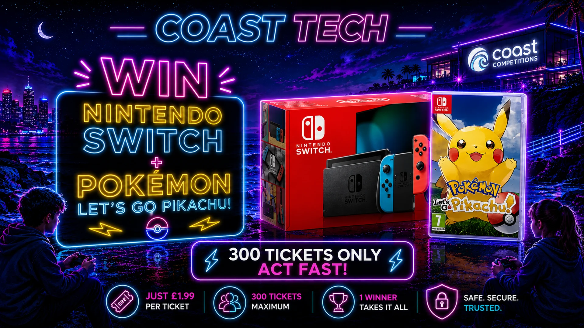Nintendo Switch + Let’s Go, Pikachu!