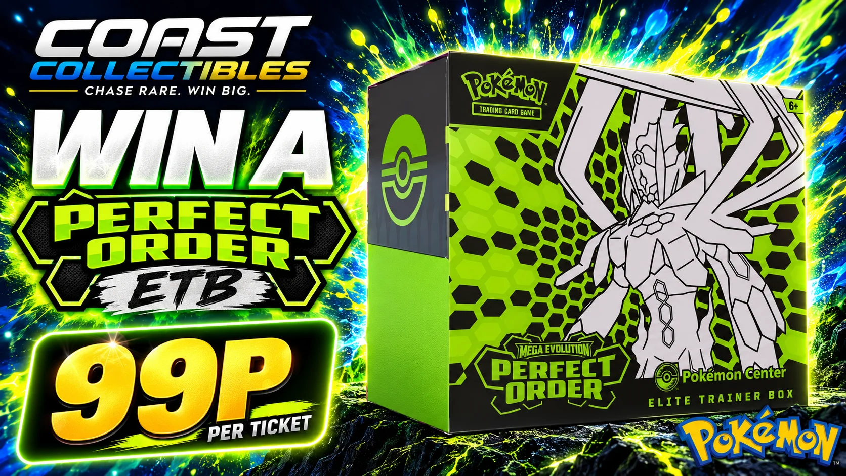 Pokémon Mega Evolution: Perfect Order Pokémon Center Elite Trainer Box
