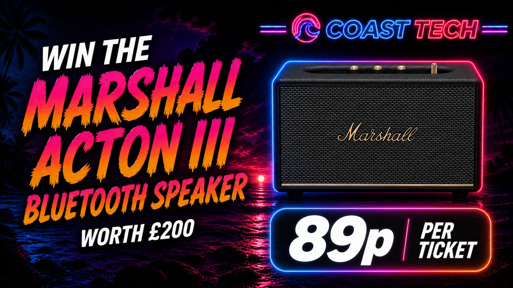 Marshall Acton III Bluetooth Speaker