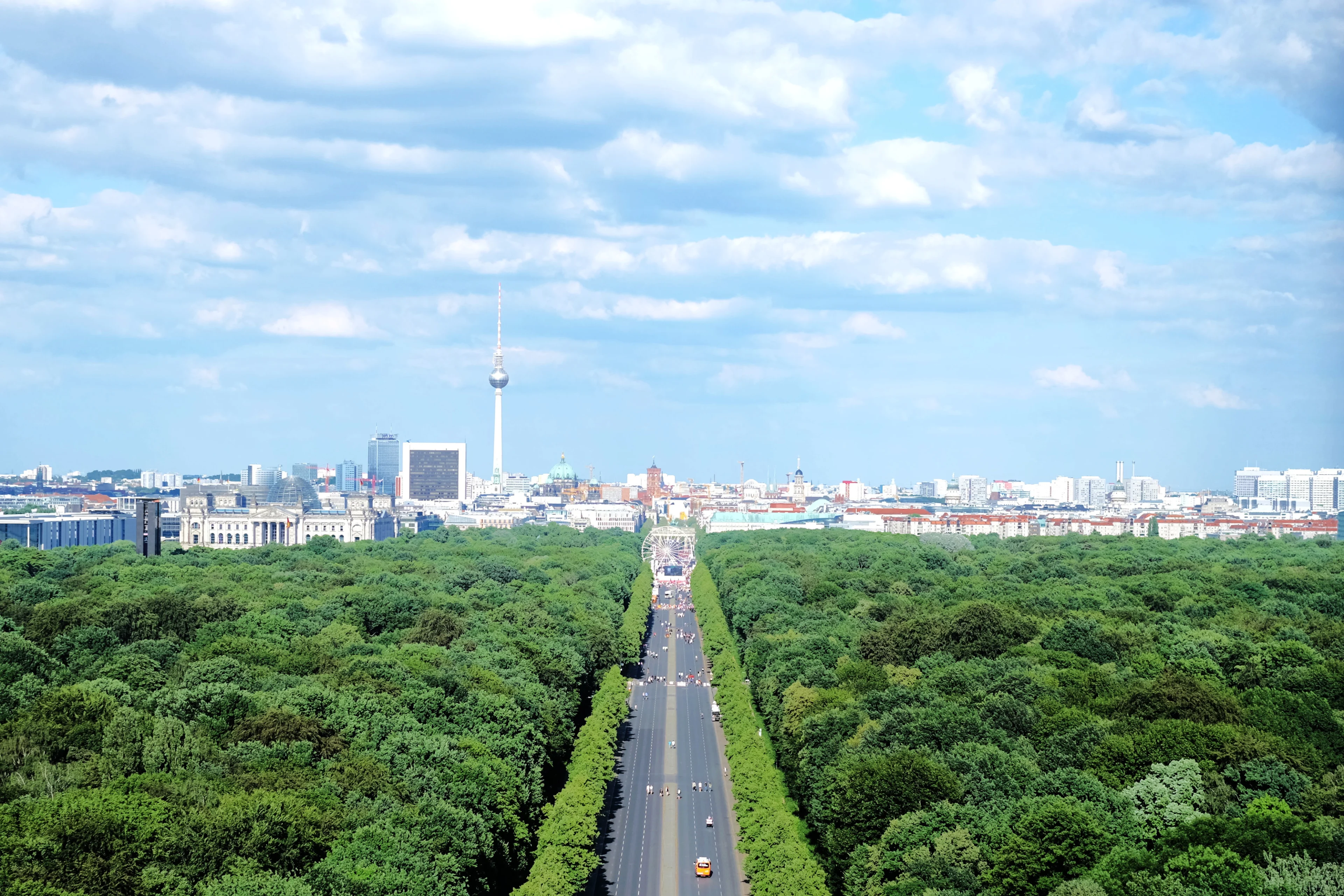 Berlin Tiergarten & TV Tower