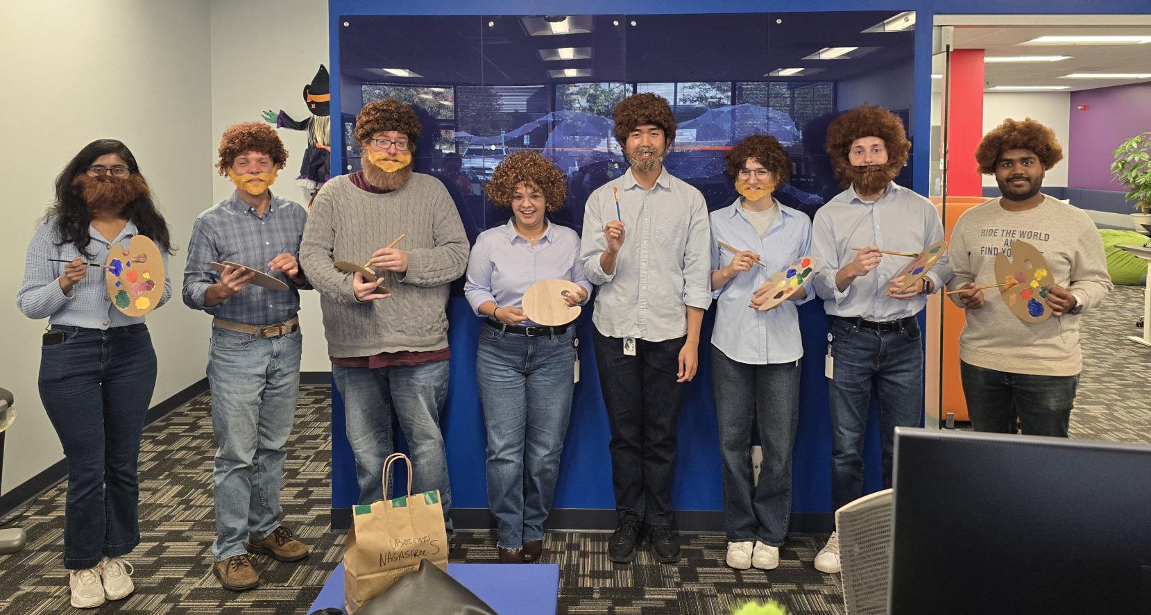 Happy little accidents happen on Bob Ross Day in Naperville!