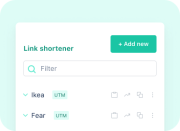 UTM tag builder and URL shortener