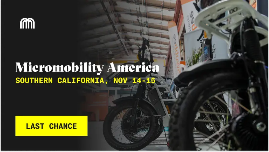 Micromobility America Starts Tomorrow!