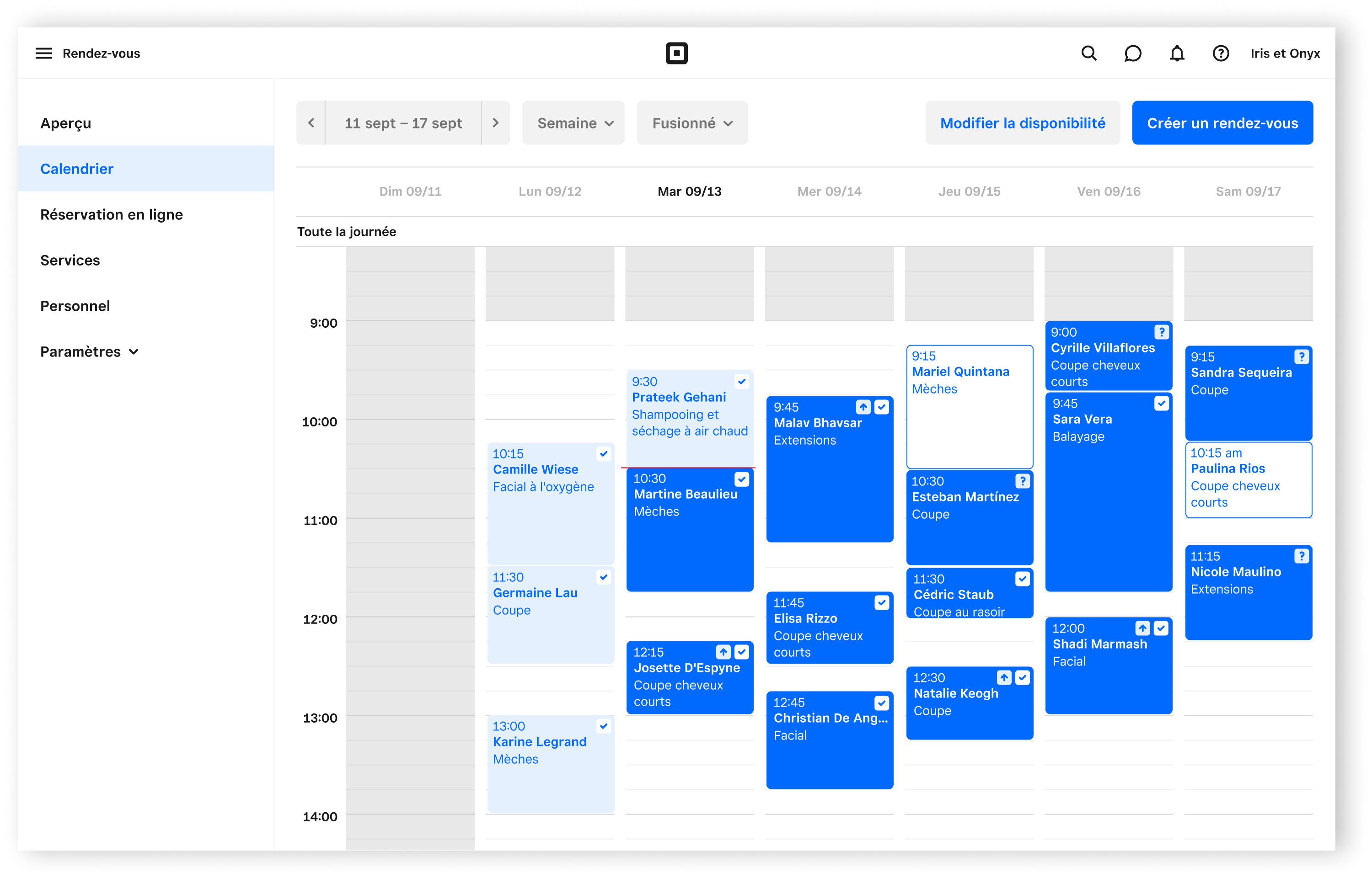 processing time calendar