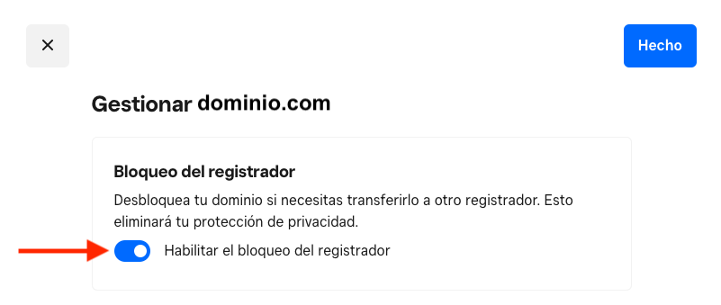 Domain-Registrar-Lock-Auth-Code-ES