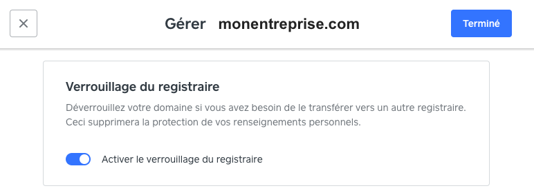 domain-registrar-lock-auth-code-fr