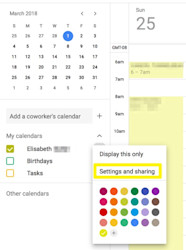 Add a Calendar to Your Site | Weebly Support - CA