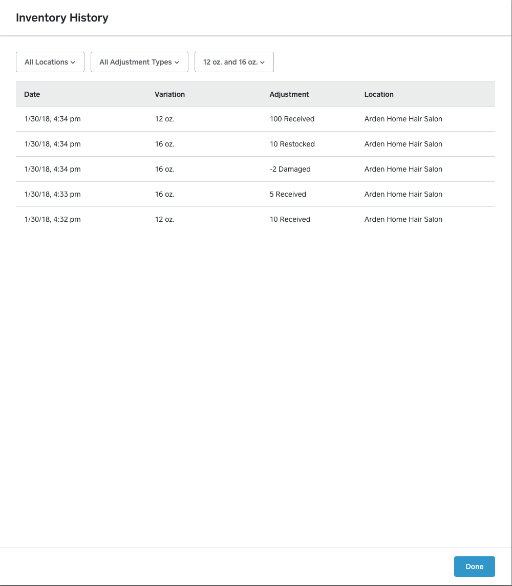 Facilities Inventory: Searching and Exporting Facilities Information