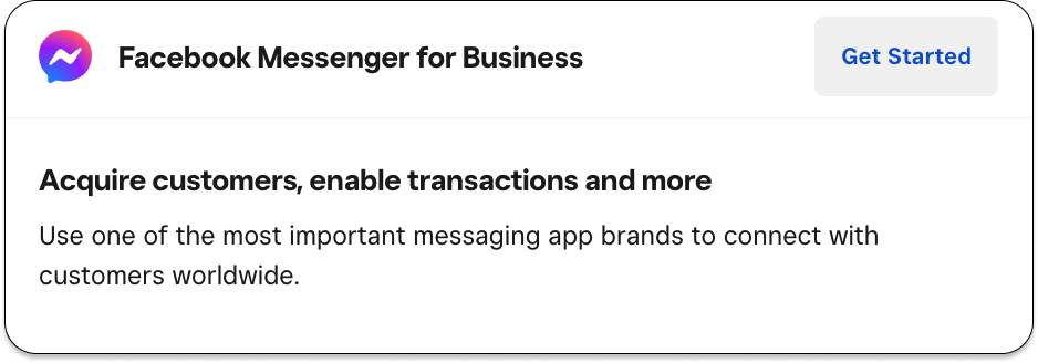 Primeros pasos con Facebook Messenger