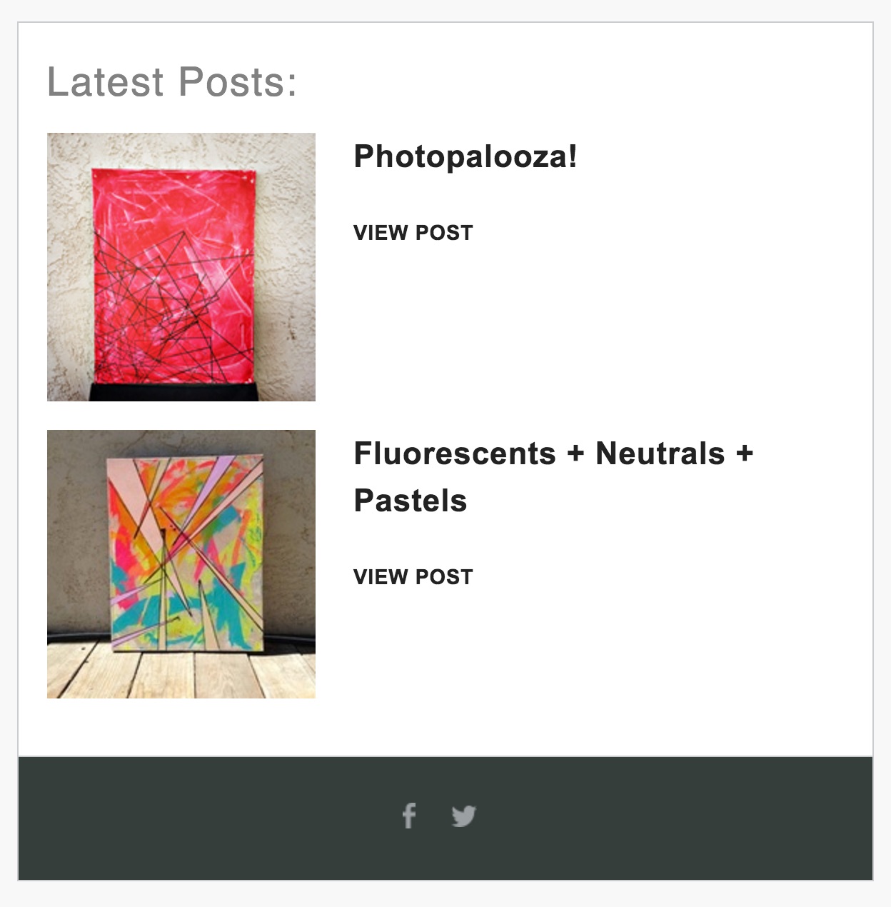 Adding Blog Posts To Your Emails | Weebly Support - US