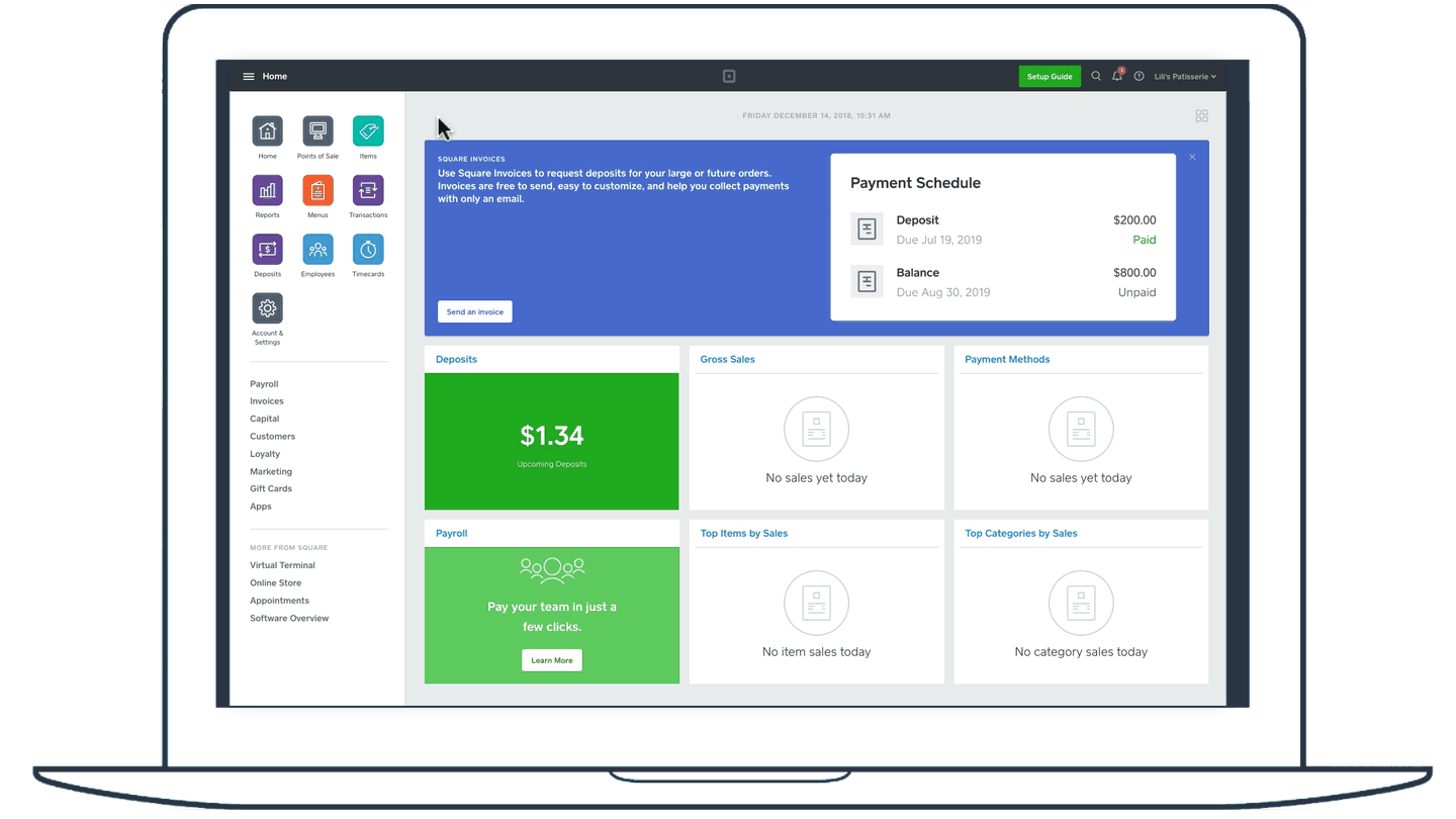 Create a Device Code for Square for Restaurants