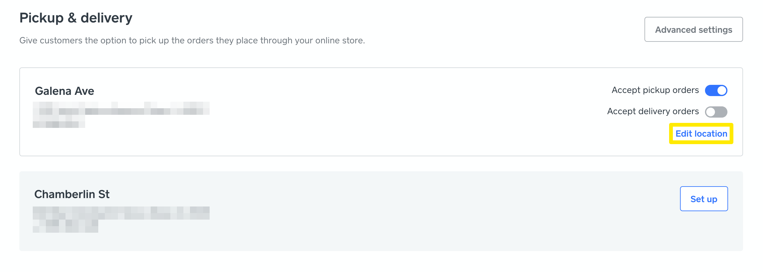 Square Local Drop Off In-Store and Curbside Pickup with Square Online | Square Support Center ...