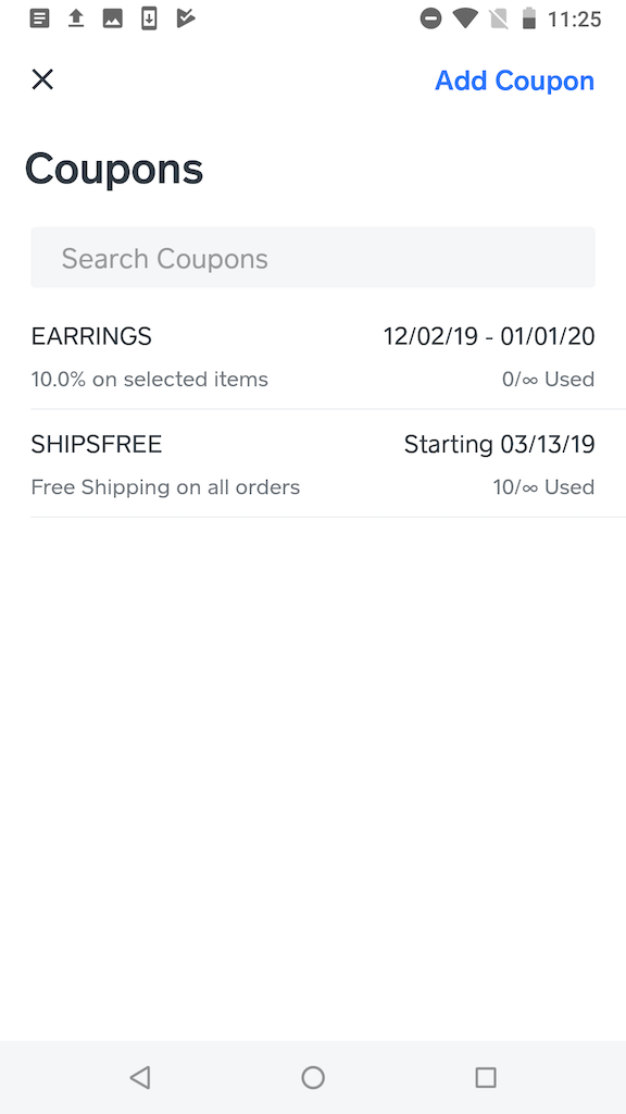 android-coupons-view