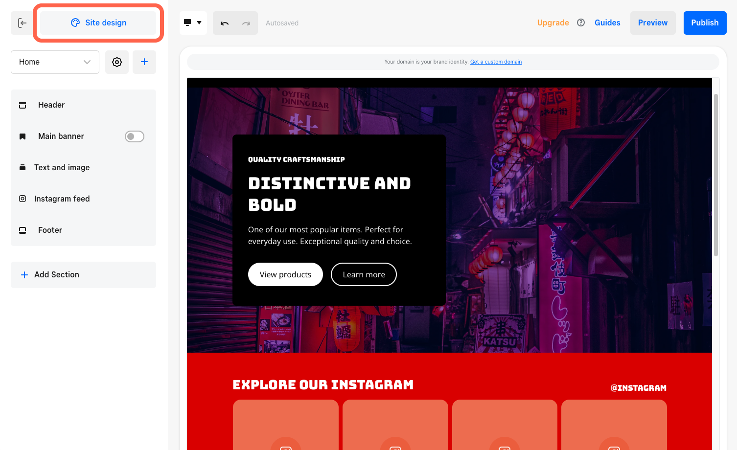 Design and Customise Your Square Online Site