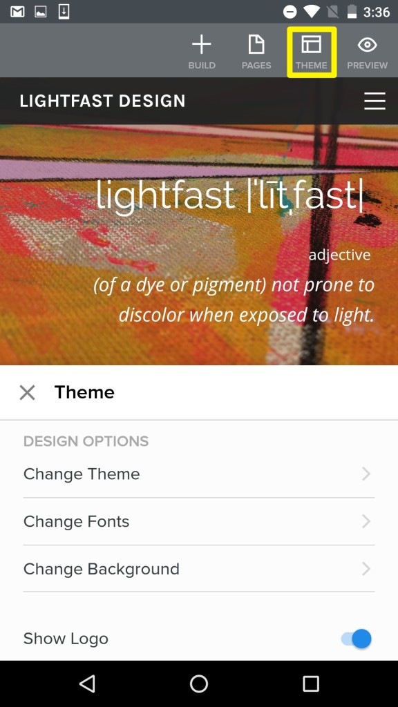 android-change-theme