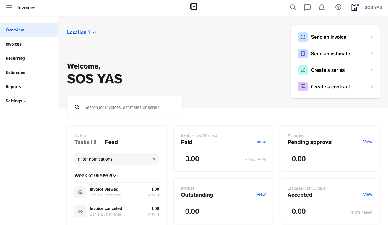 Square Invoices Overview