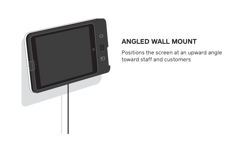 Angled Wall Mount 1