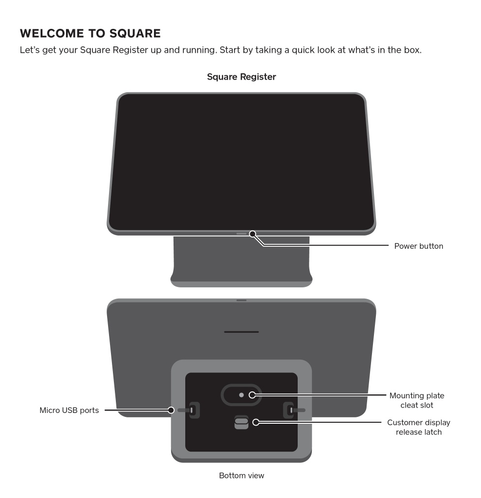 Set Up Square Register | Square Support Centre - GB