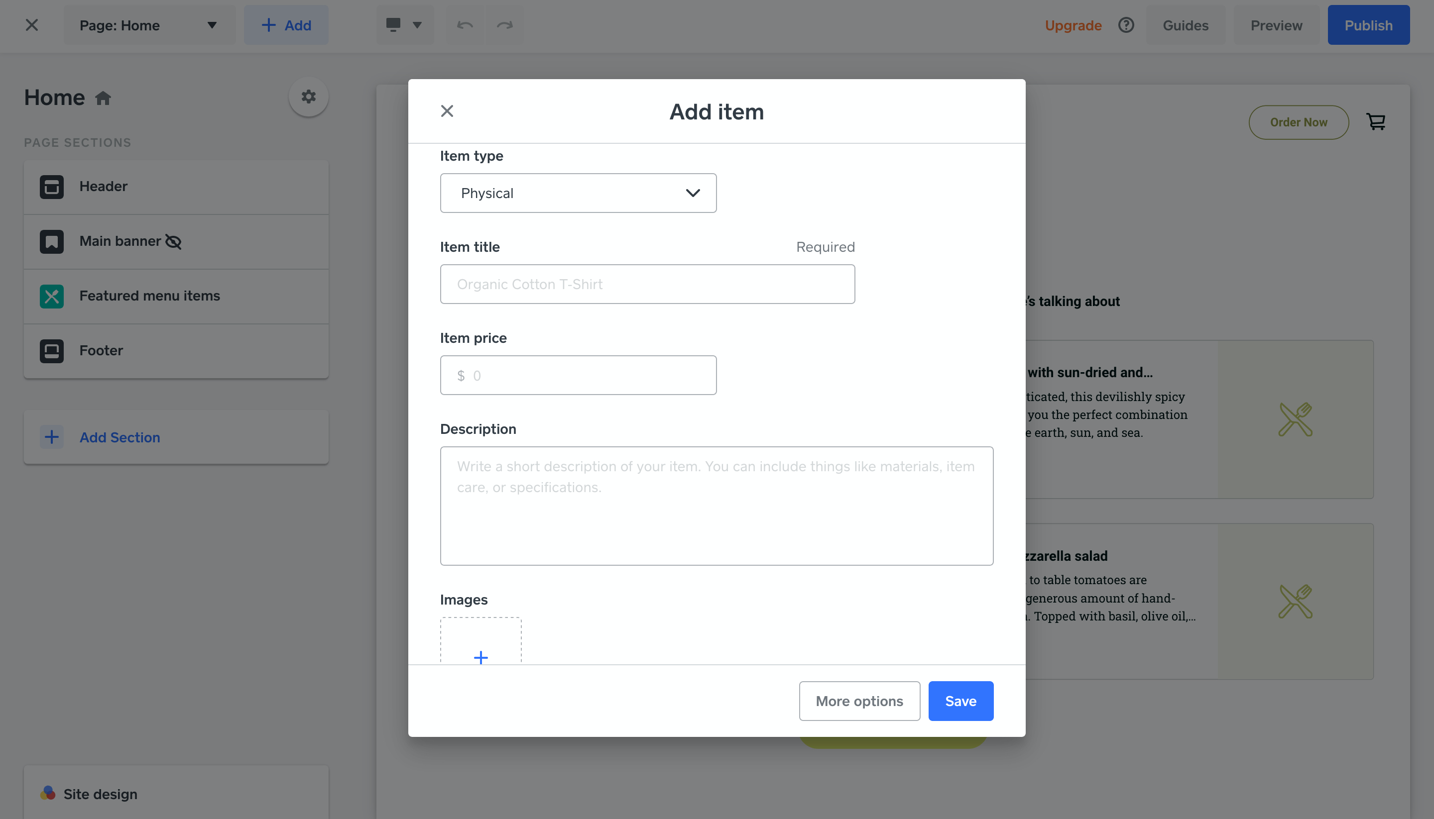 Add a Contact Form to Your Square Online Site