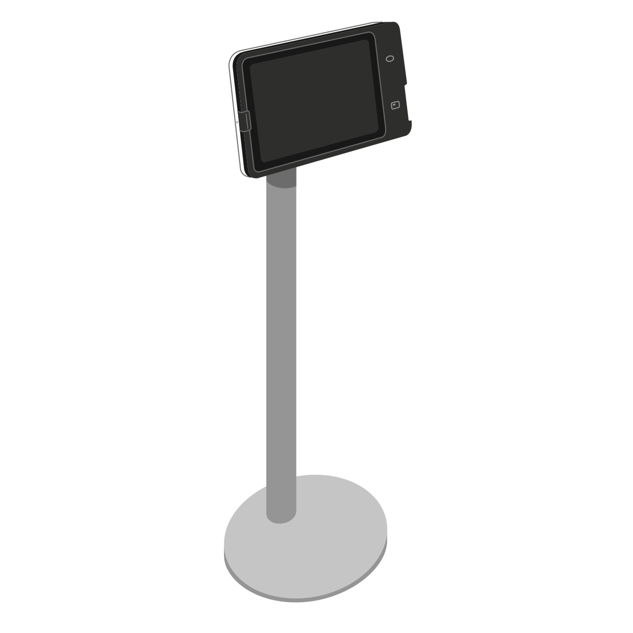 Square Kiosk VESA Mount Pedestal