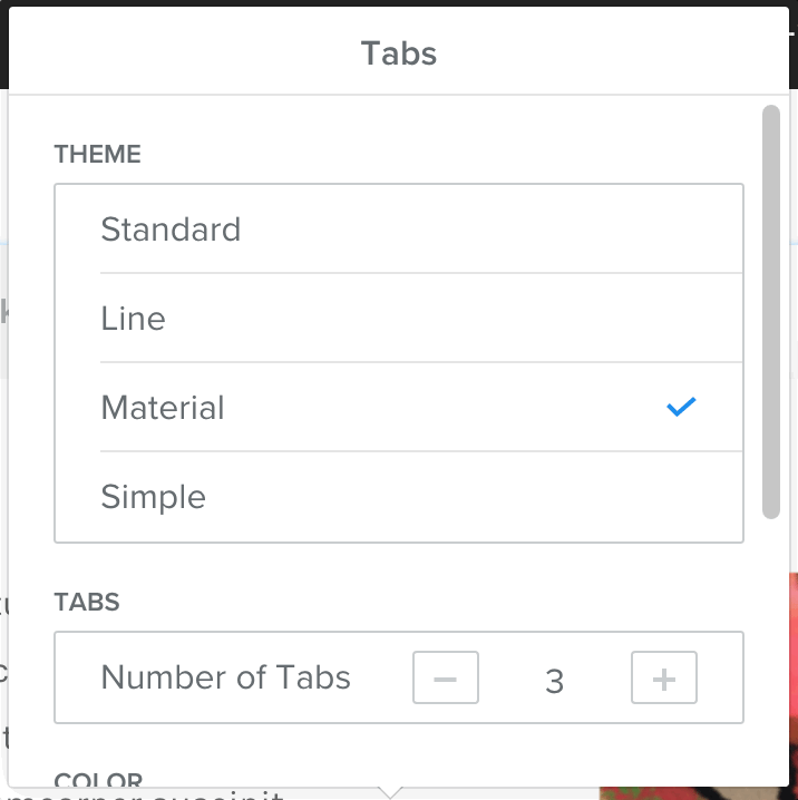 tabs-settings
