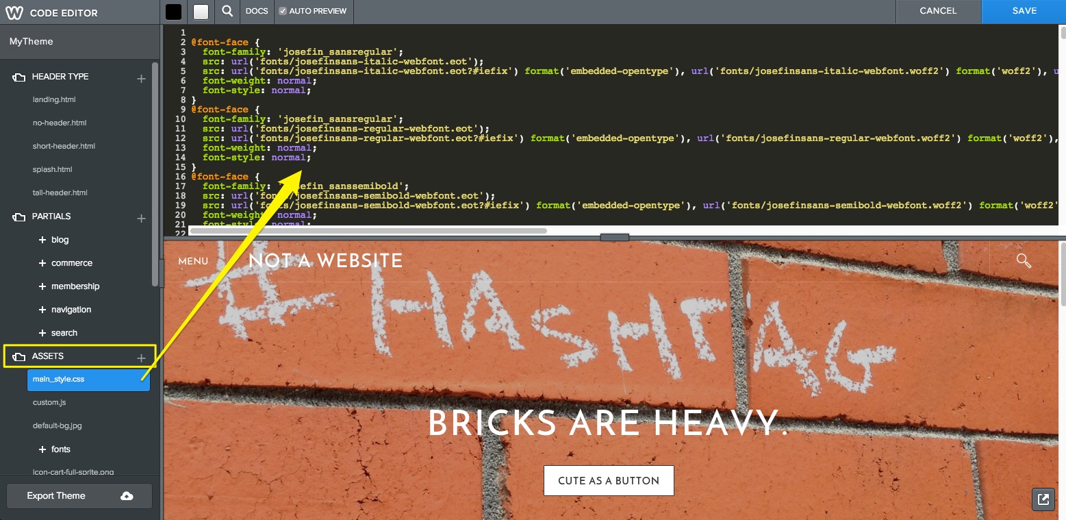 Customizing Your Theme | Weebly Support - US