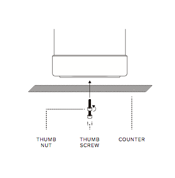 Square Stand drill mount graphic