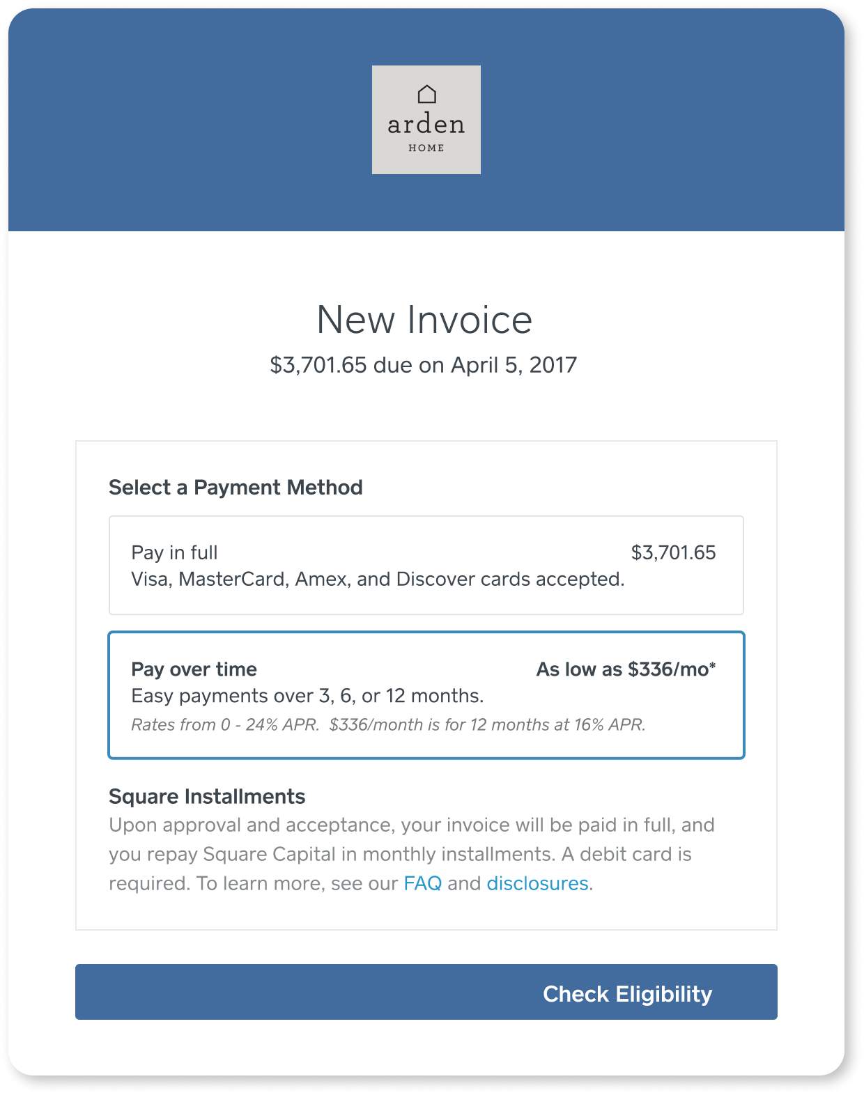 Square Installments The Customer’s Journey Centro de Atención al Cliente de Square US