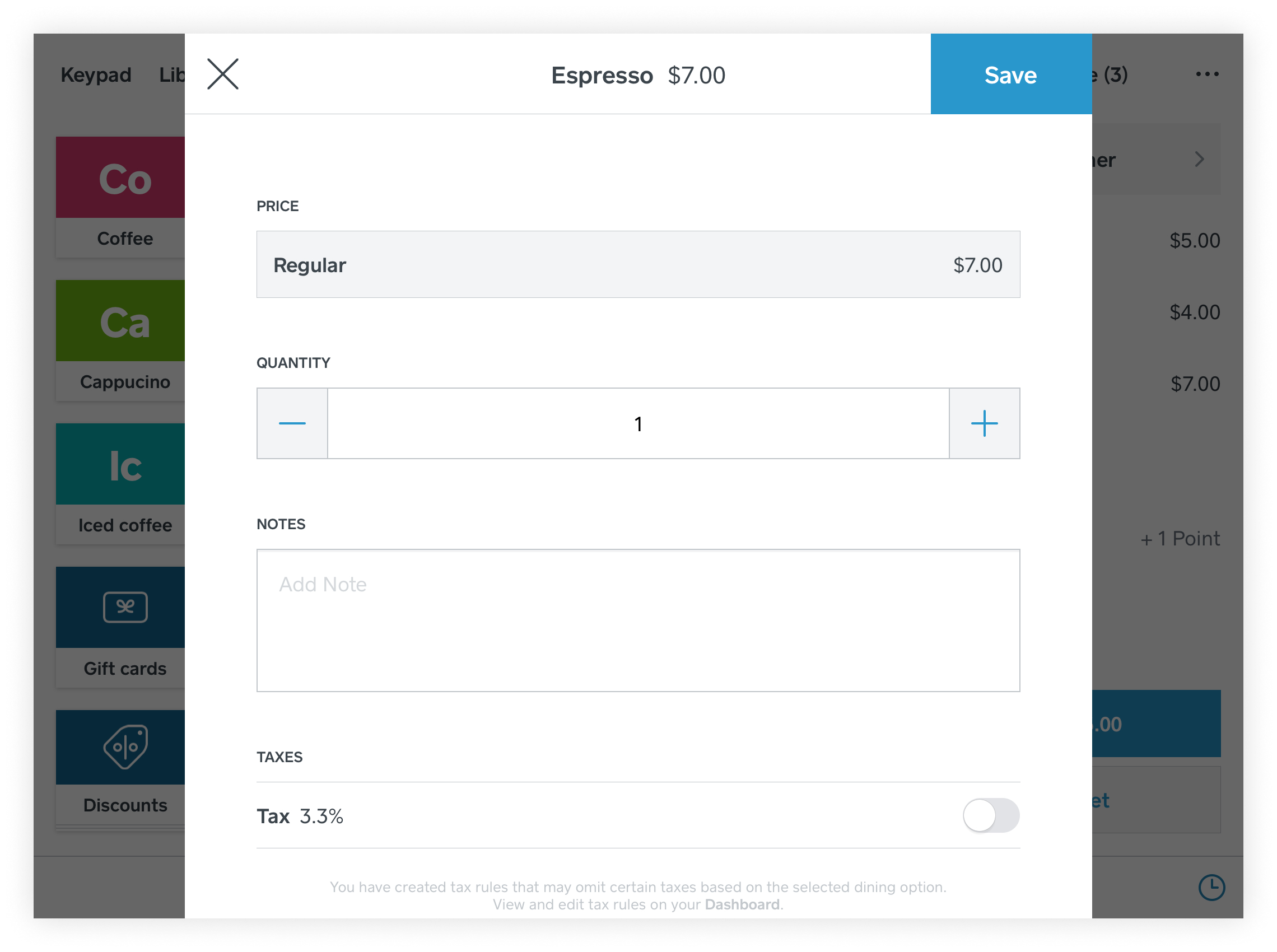 Notes On Payments And Item Descriptions Square Support Center Us