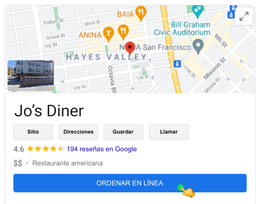 Start-Google-Food-Ordering-ES-US